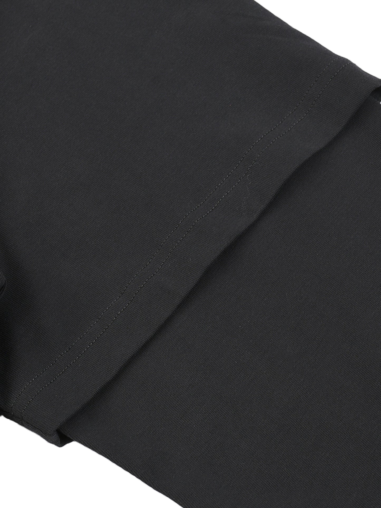 Close-up of a black fabric texture