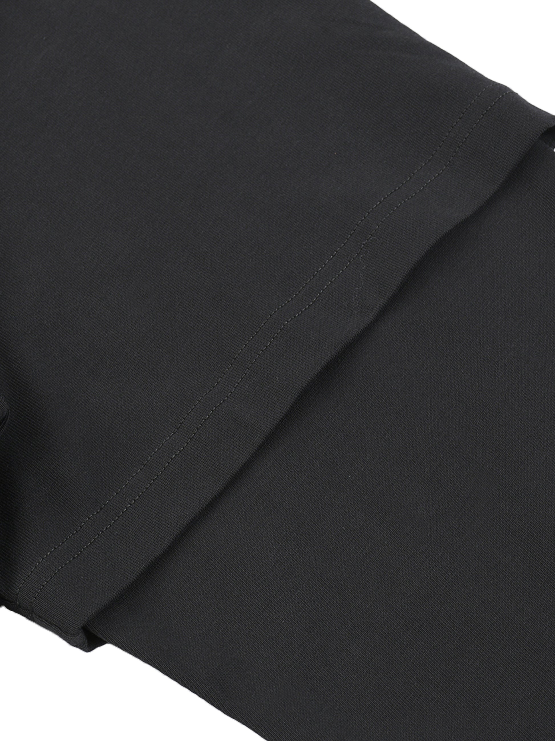 Close-up of a black fabric texture