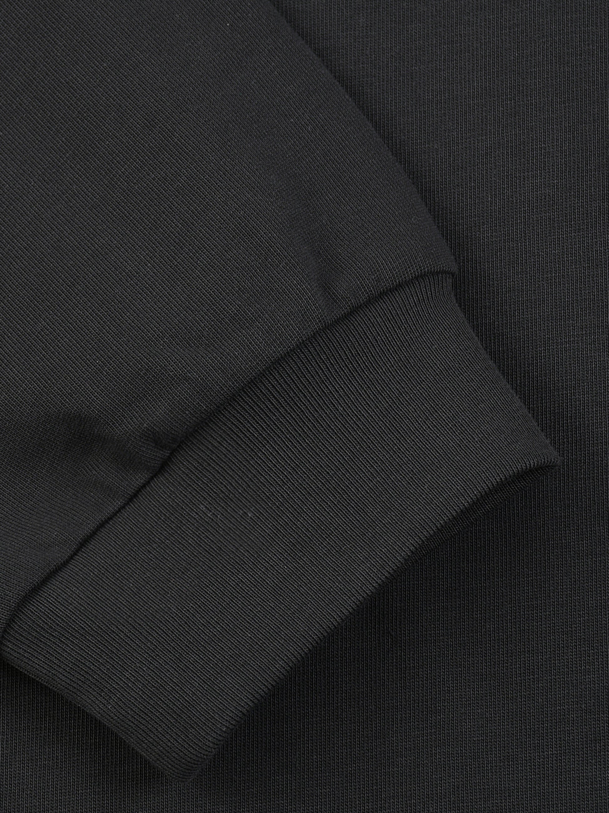 Close-up of a black fabric texture