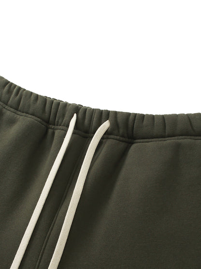 Close-up of premium cotton fabric on VÉRON Le PADRE joggers