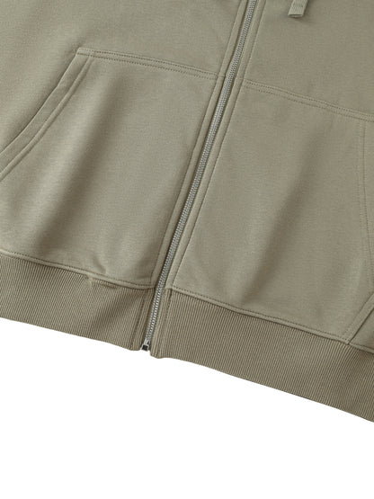 “High-quality fabric detail of VÉRON Avenue de la Cour Impériale hoodie” 5