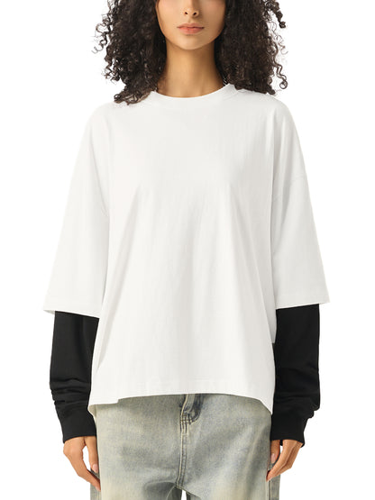 Model styling VÉRON Élixir Cristal unisex designer long sleeve 2