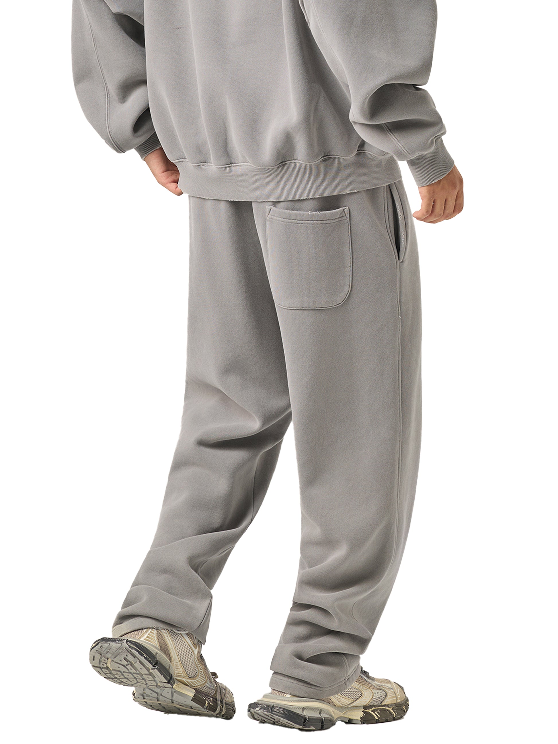 luxury washed sweatpants for men and women 7