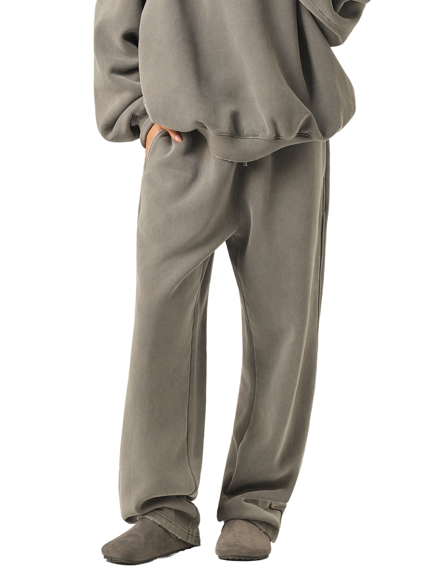 luxury washed sweatpants for men and women 1