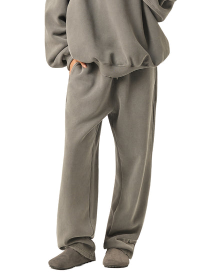 luxury washed sweatpants for men and women 1