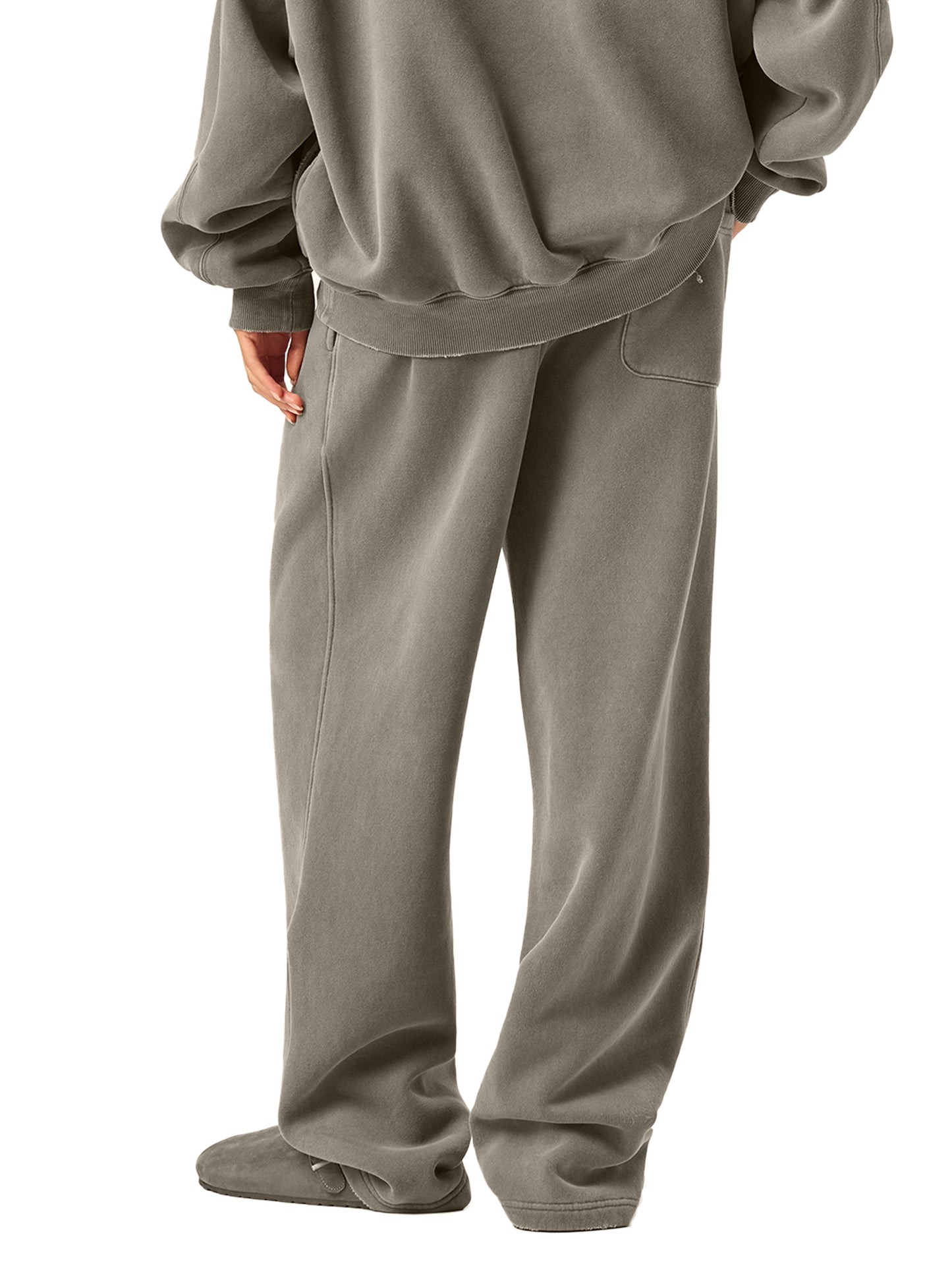 luxury washed sweatpants for men and women 4