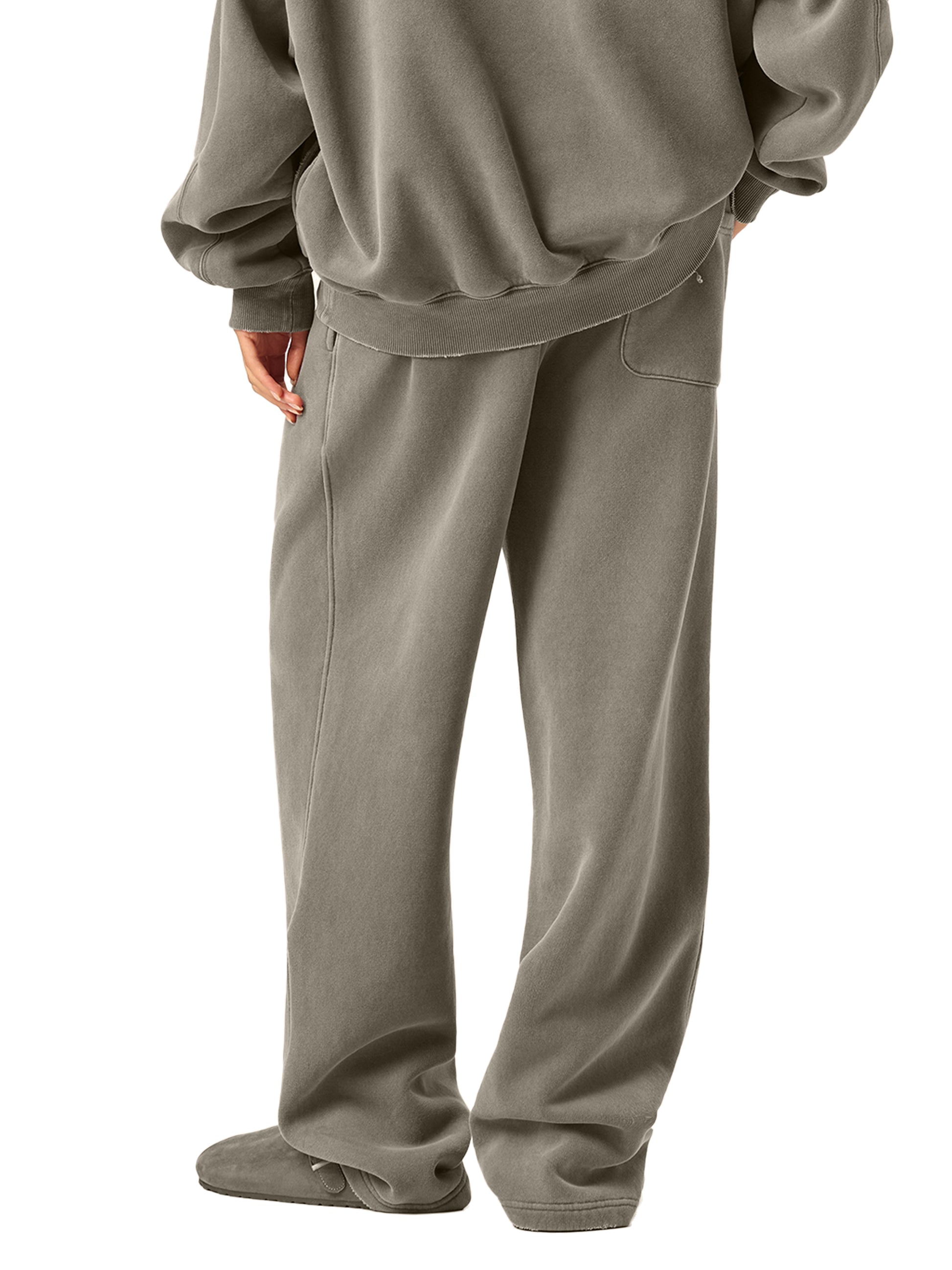 luxury washed sweatpants for men and women 4