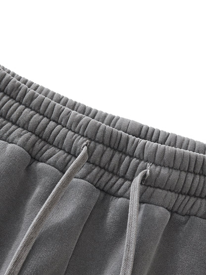 luxury washed sweatpants for men and women 8