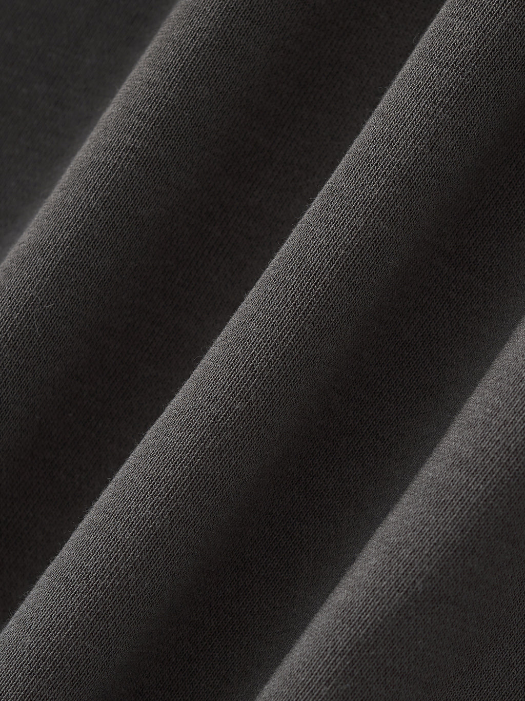 Close-up of black fabric with visible texture