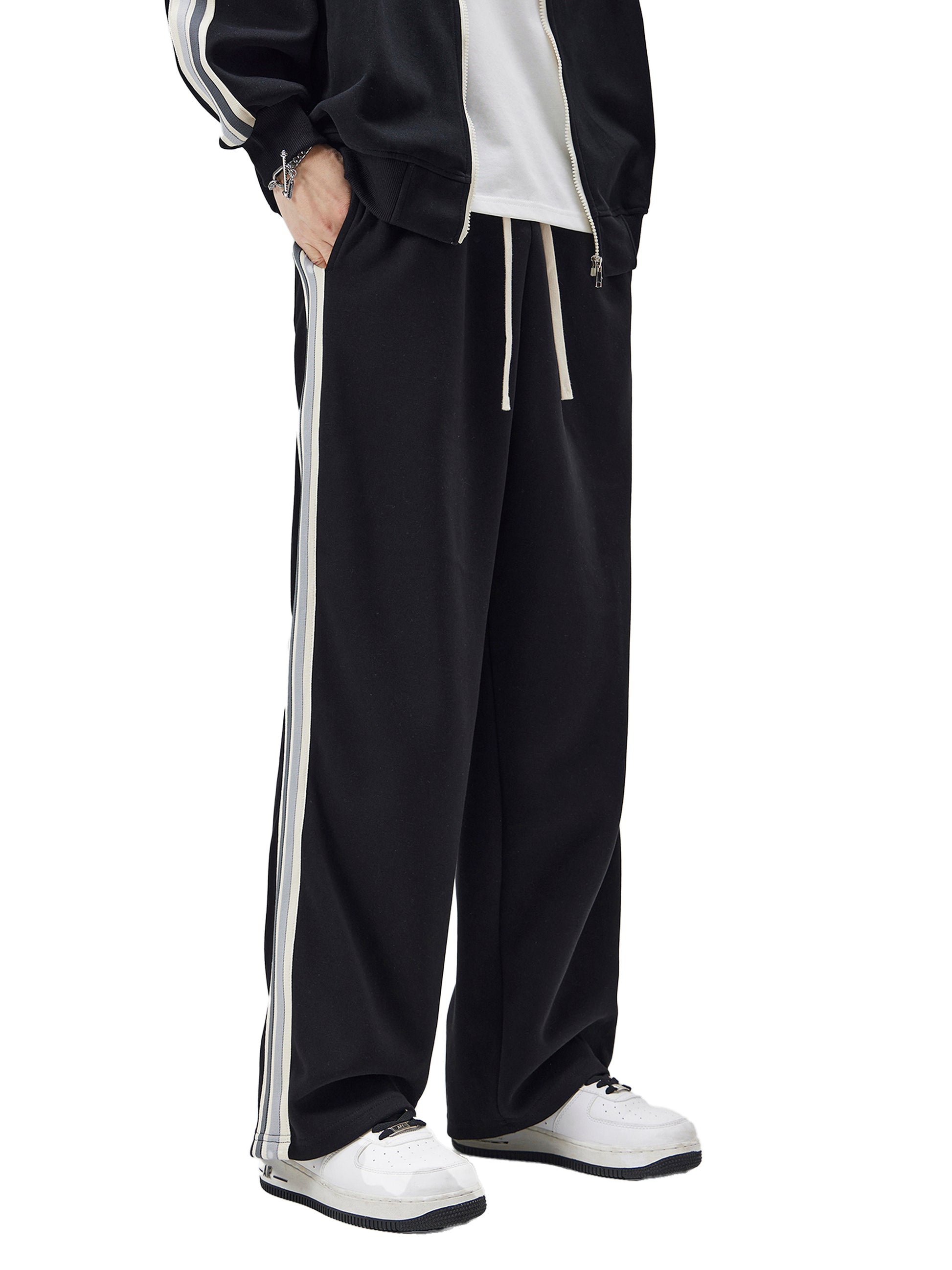 “Elegant french streetwear sweatpants for confident men and women” 1