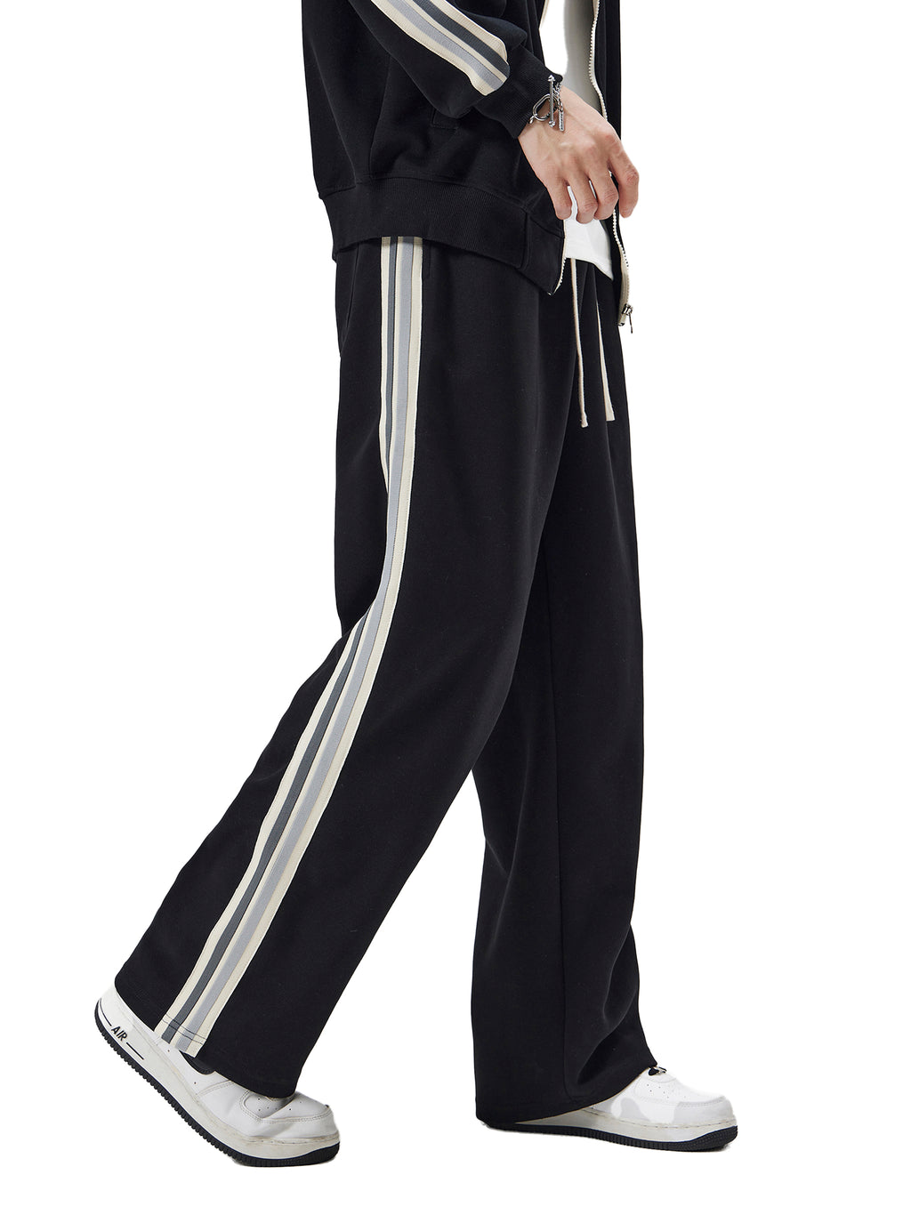 “Elegant french streetwear sweatpants for confident men and women” 3