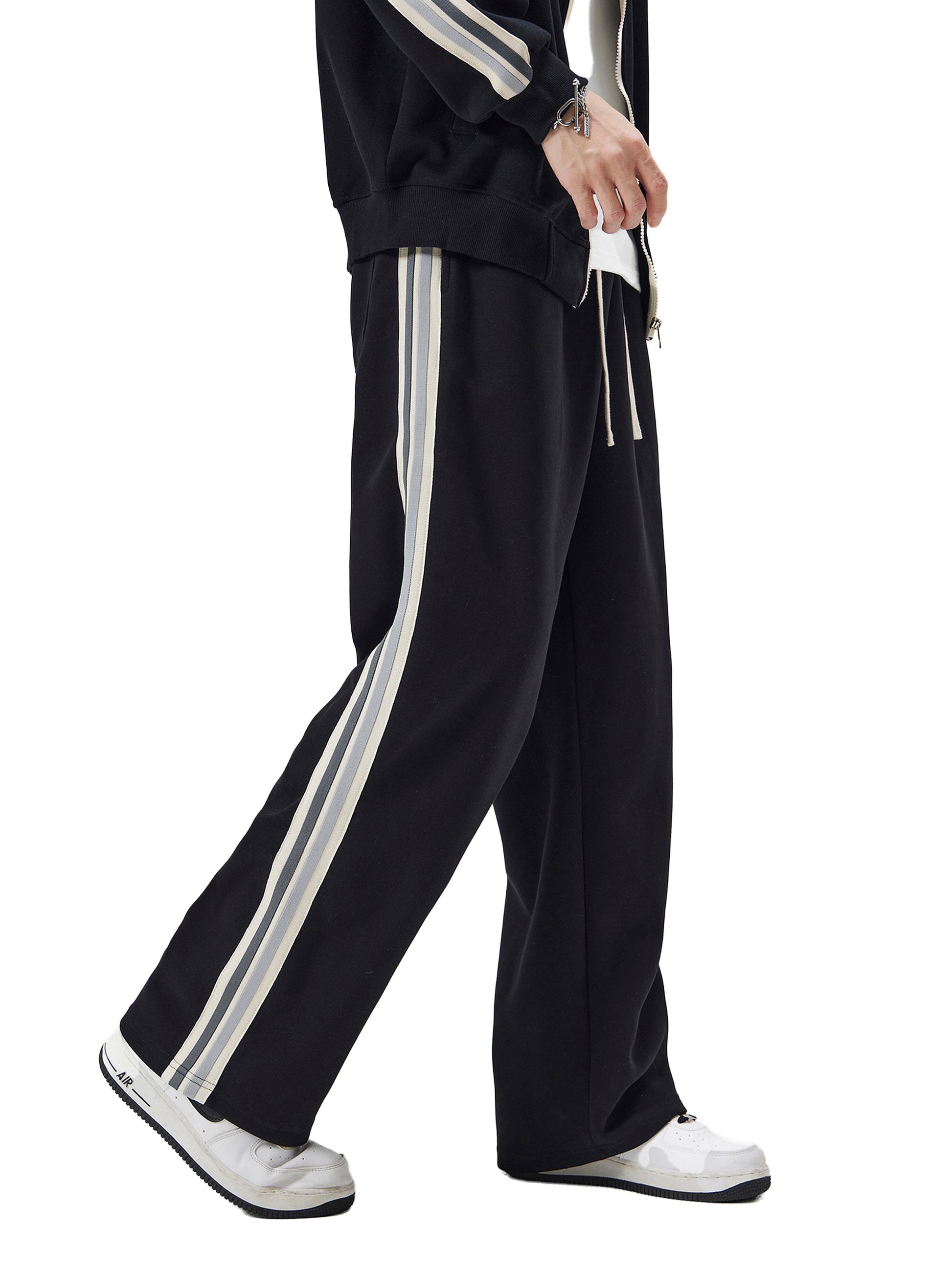 “Elegant french streetwear sweatpants for confident men and women” 3