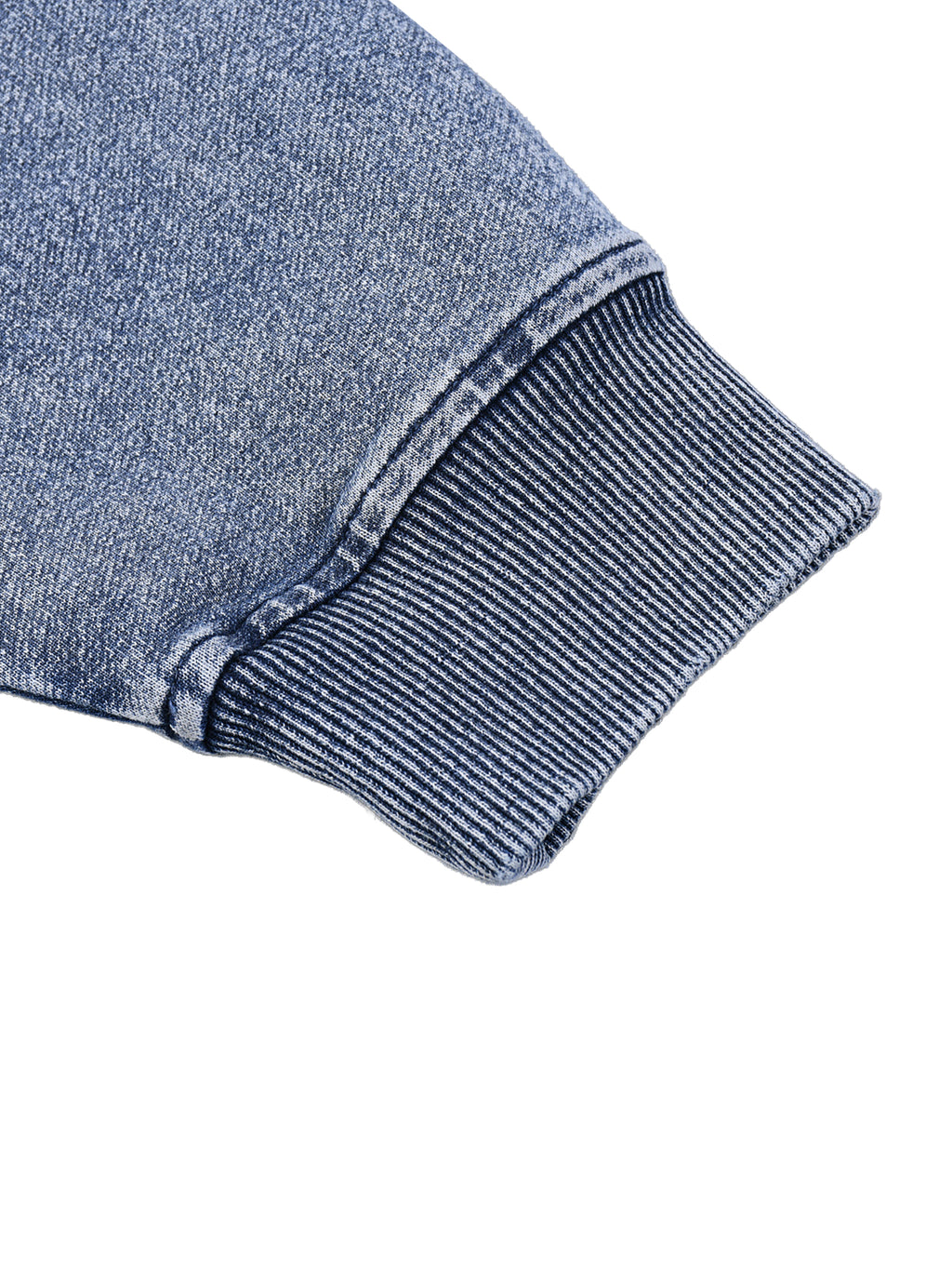 VÉRON Boulevard du Soleil Levant Premium Snow Washed Oversized Unisex Zip-Up Hoodie