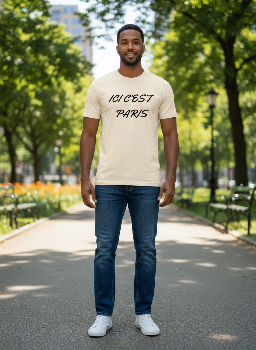 Paris streetwear t-shirt 5