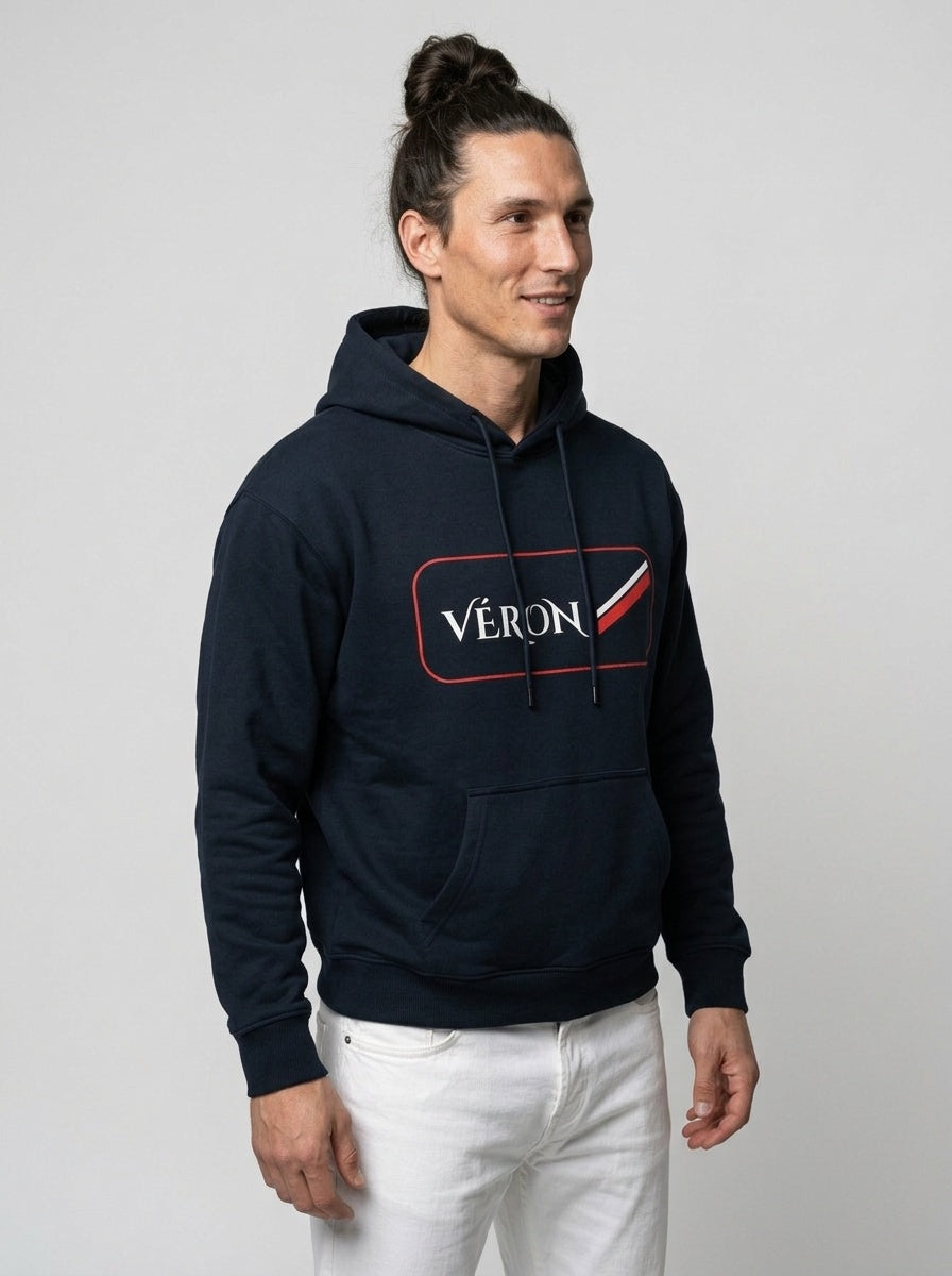 VÉRON Box Logo Unisex Hoodie