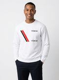 VÉRON Big Flag Logo Unisex Crewneck
