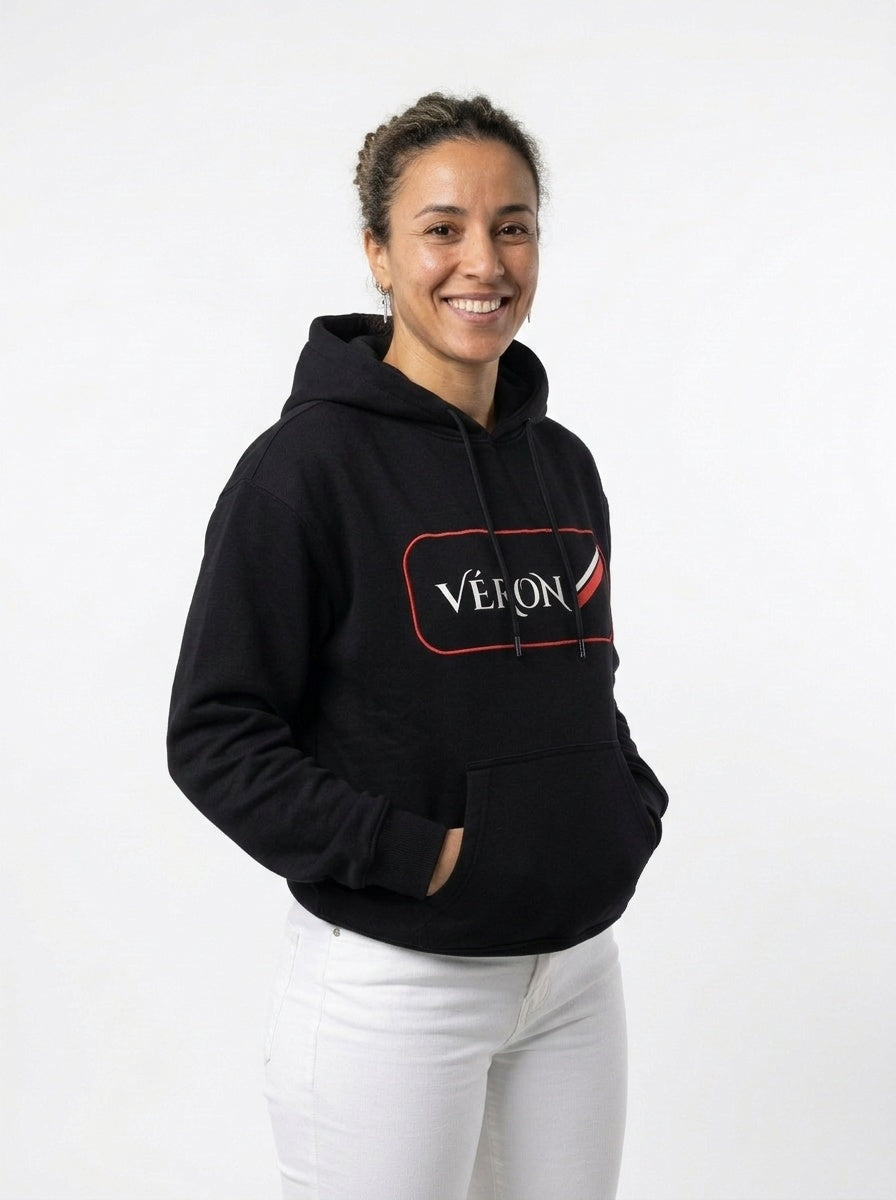 VÉRON Box Logo Unisex Hoodie