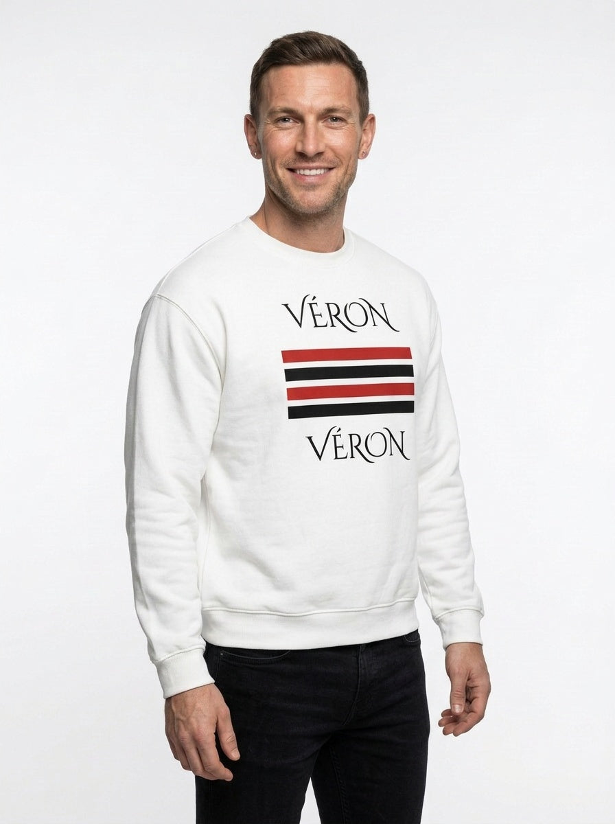 VÉRON Le Drapeaux Logo Unisex Sweater