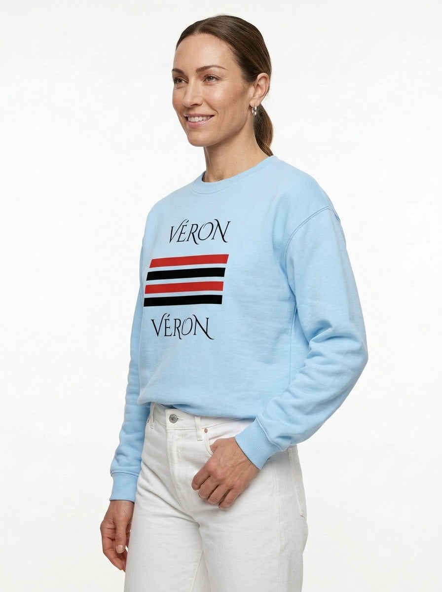 VÉRON Le Drapeaux Logo Unisex Sweater