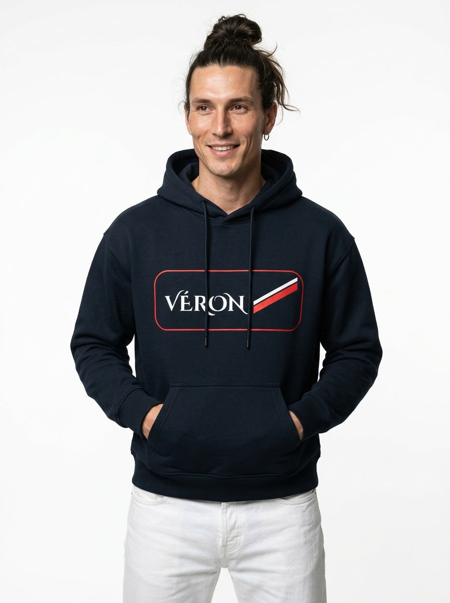 VÉRON Box Logo Unisex Hoodie