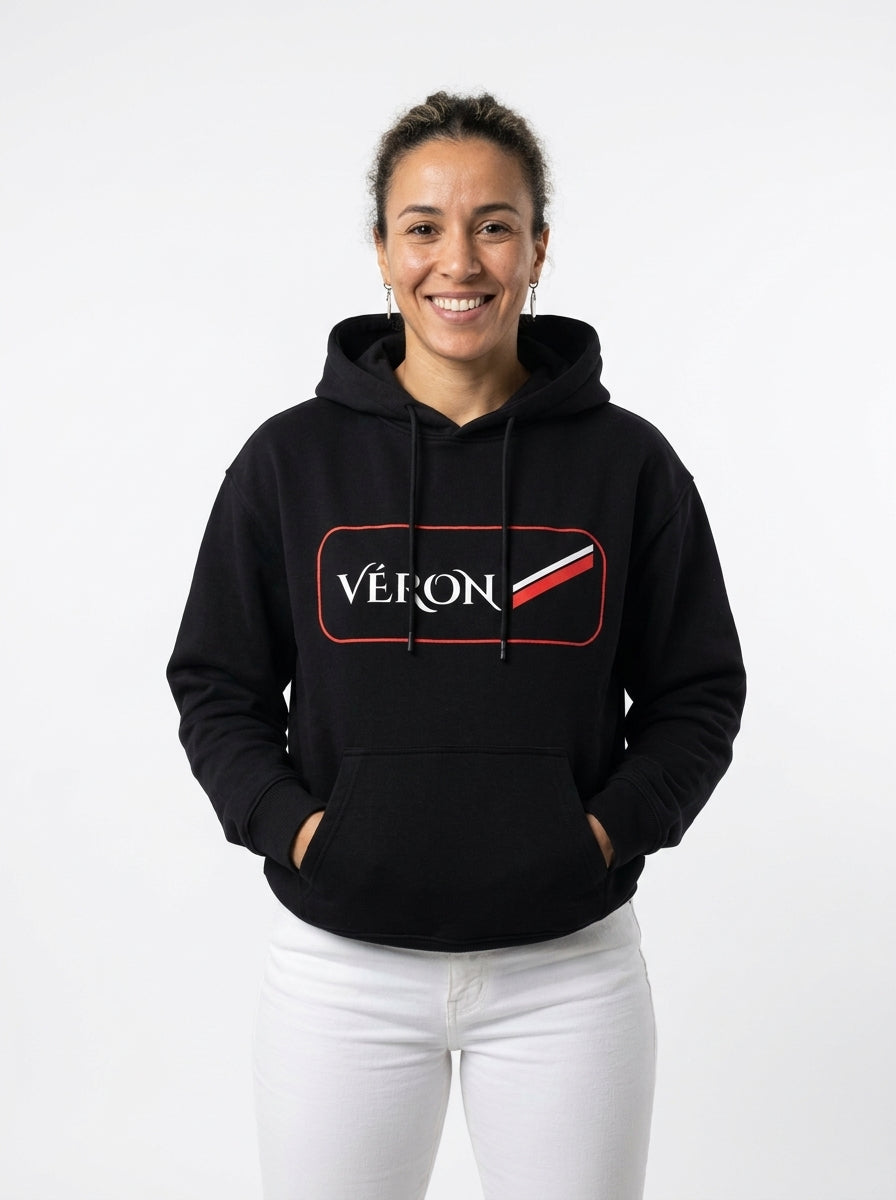 VÉRON Box Logo Unisex Hoodie